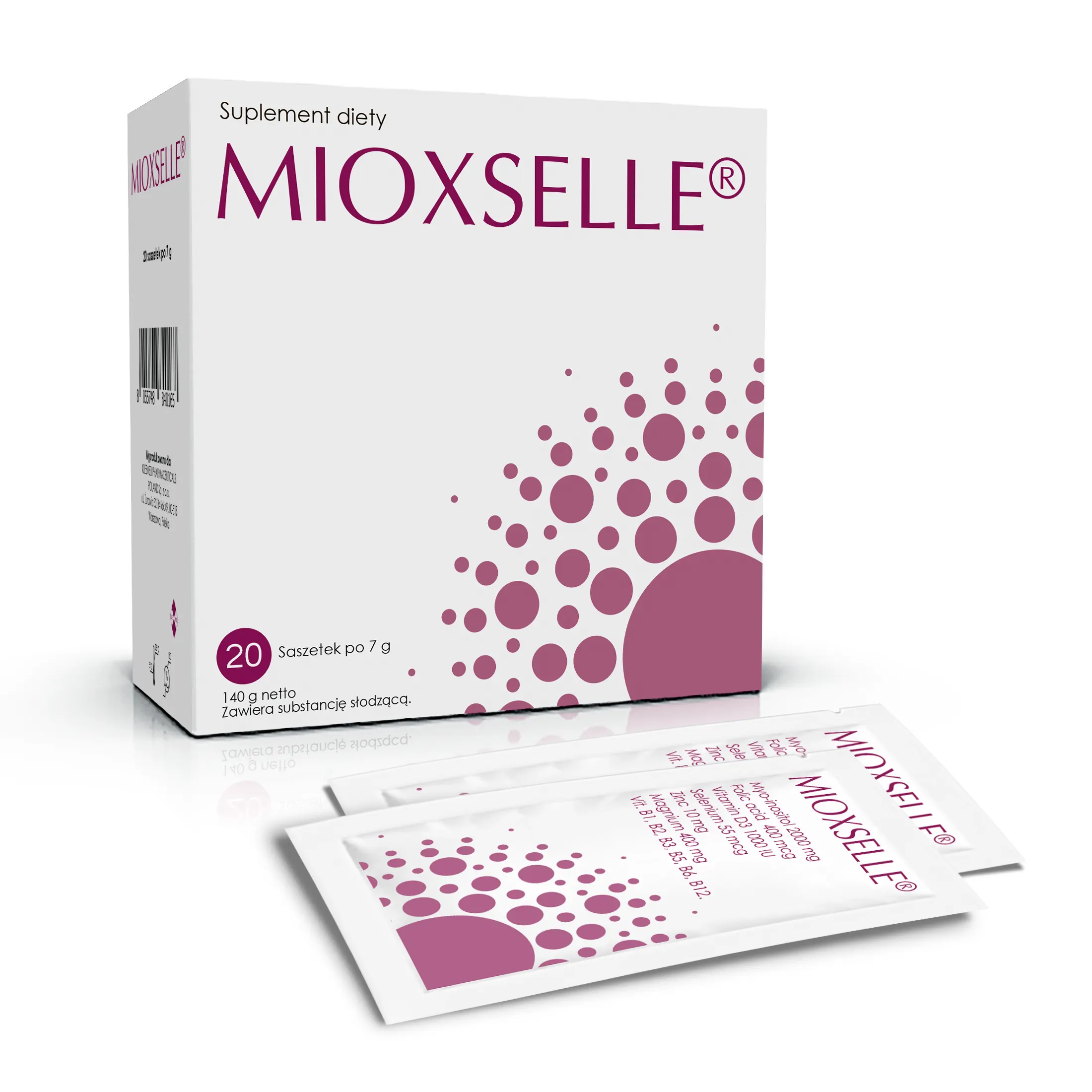 Mioxselle w saszetkach